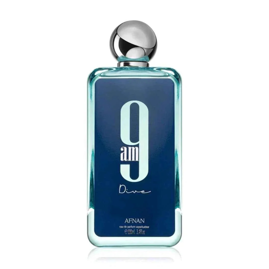 Afnan 9AM Dive Perfumes EDP 3.4 Oz 100 ML For Unisex 🥇USA Seller