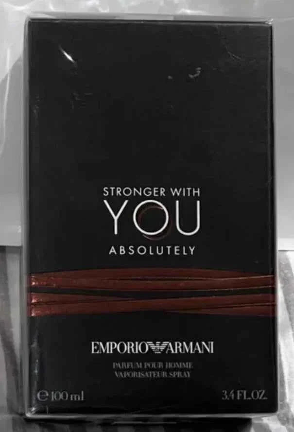 Emporio Armani Stronger With You Absolutely Parfum Pour Homme Spray 100ml / 3.4 fl oz Men's Fragrance