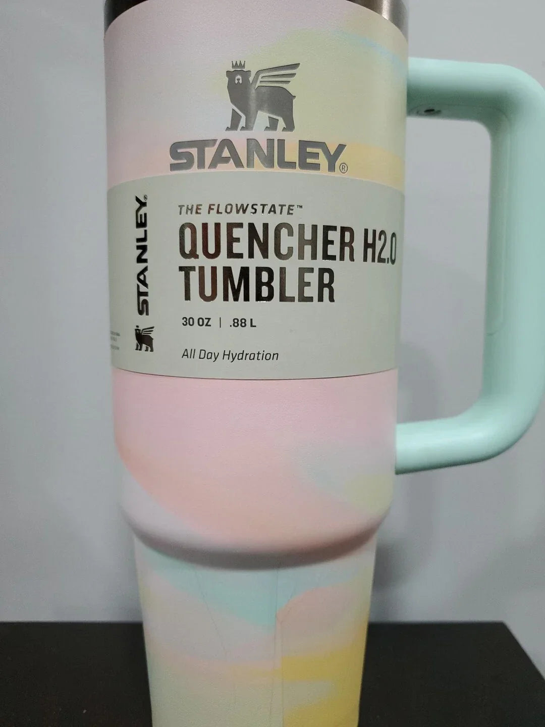 Stanley Quencher H2.0 FlowState Tumbler 30oz Pastel Multicolor Insulated Travel Mug with Handle