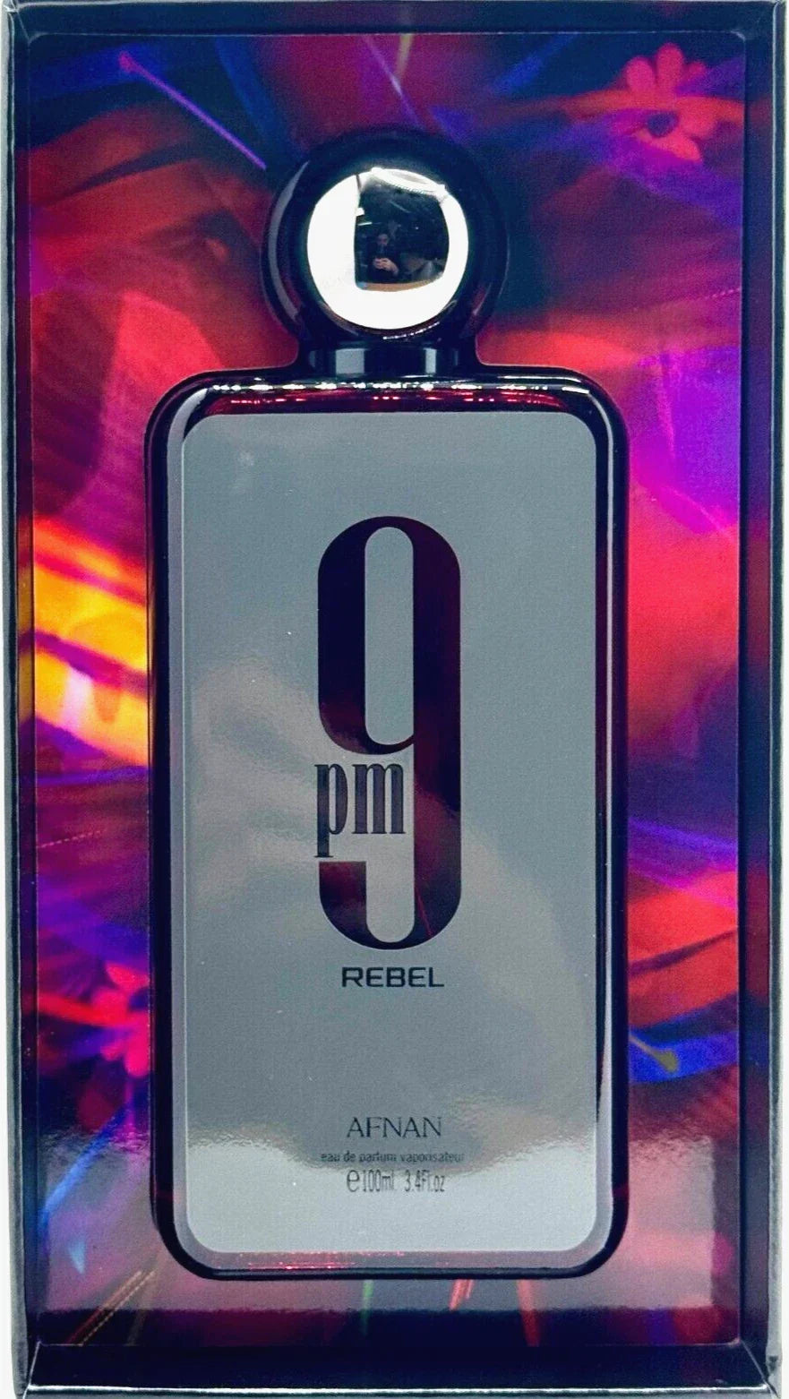 Afnan 9PM Rebel Eau de Parfum Spray for Men 100ml / 3.4 fl oz Long Lasting Fragrance  Brand:
