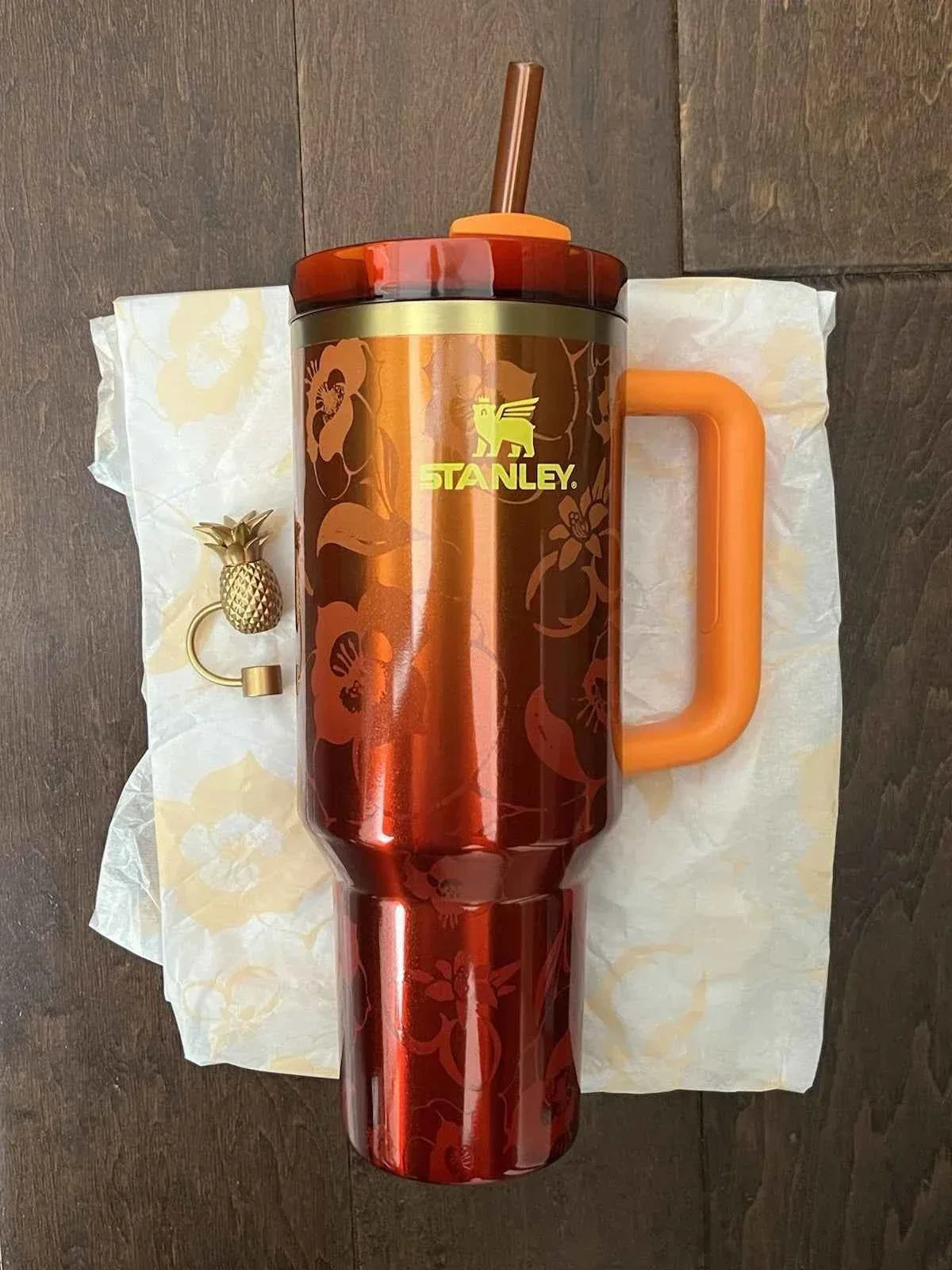 Stanley x KAROL G 40oz Quencher H2.0 FlowState Tumbler Cup New Limited IN HAND