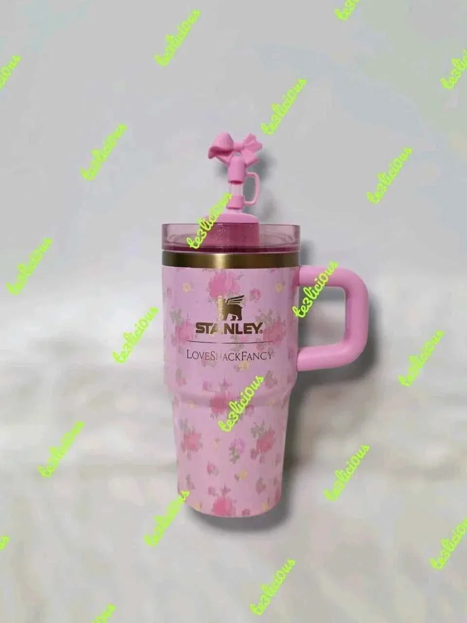 STANLEYxLOVE SHACK FANCY 20oz STAINLESS STEEL QUENCHER H2.0 FLOWSTATE TUMBLER