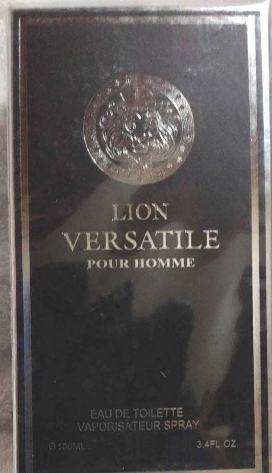 Lion Versatile Pour Homme Eau De Toilette Spray for Men 3.4 fl oz / 100ml – New Sealed