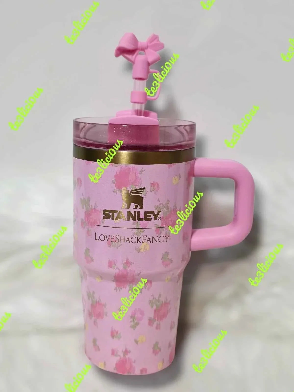 STANLEYxLOVE SHACK FANCY 20oz STAINLESS STEEL QUENCHER H2.0 FLOWSTATE TUMBLER
