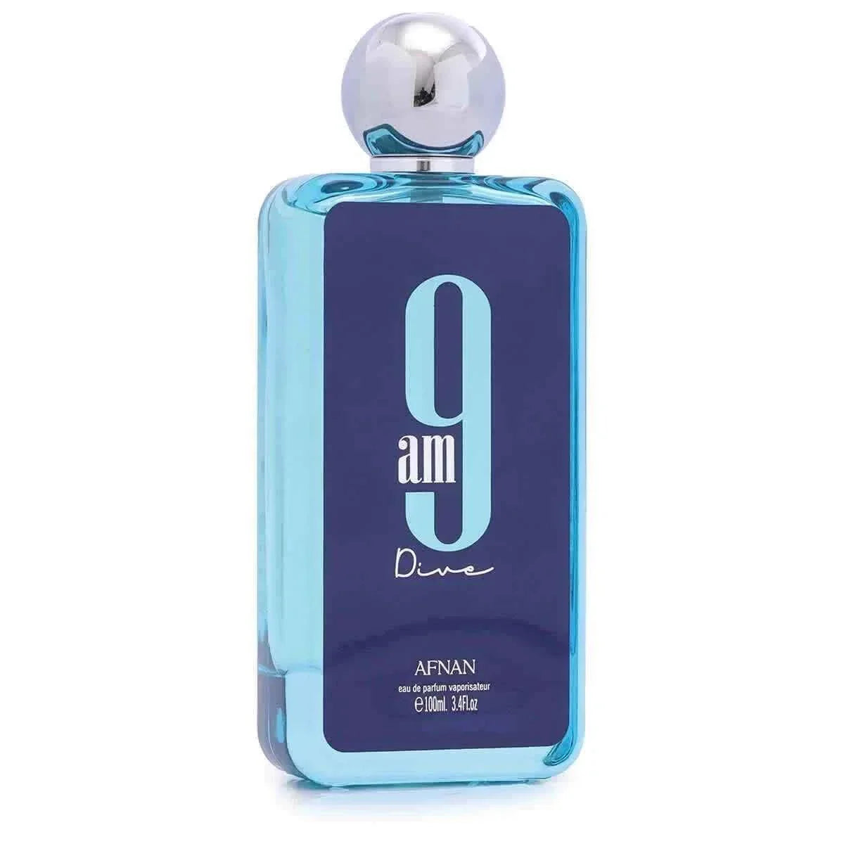 Afnan 9AM Dive Perfumes EDP 3.4 Oz 100 ML For Unisex 🥇USA Seller